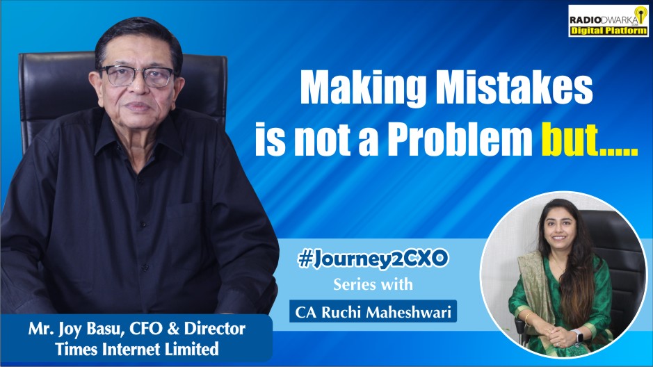 Meet Mr Joy Basu CFO & Director Times Internet Limited | Learnings from ...